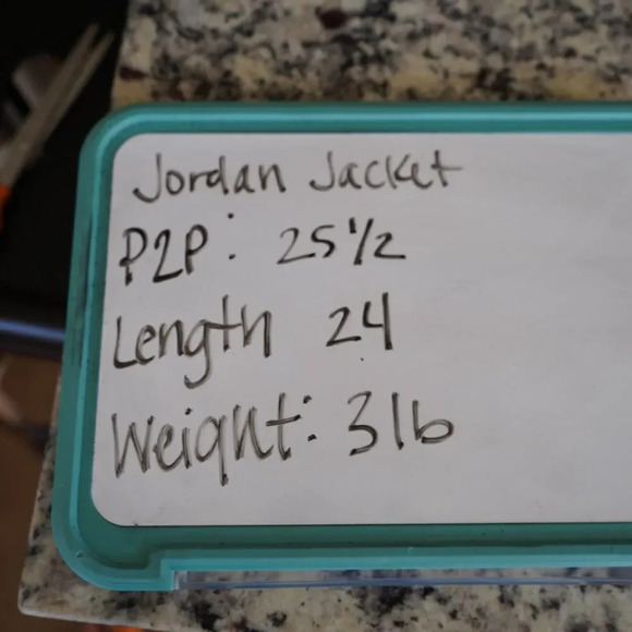 Air Jordan Oversized Puffer Jacket Men's Large Bordeaux - Picture 12 of 12